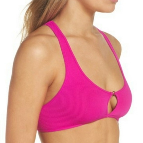 Free People Bralette Hot Pink XS/S - Picture 2 of 6